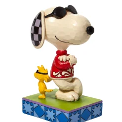 Fashion Enesco Gift JSPEA Joe Cool & Woodstock bac