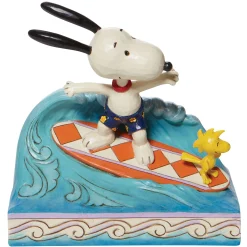 Hot Enesco Gift JSPEA Snoopy & Woodstock Surfi