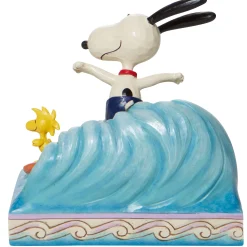 Hot Enesco Gift JSPEA Snoopy & Woodstock Surfi