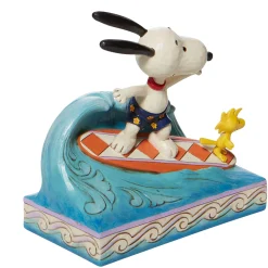 Hot Enesco Gift JSPEA Snoopy & Woodstock Surfi