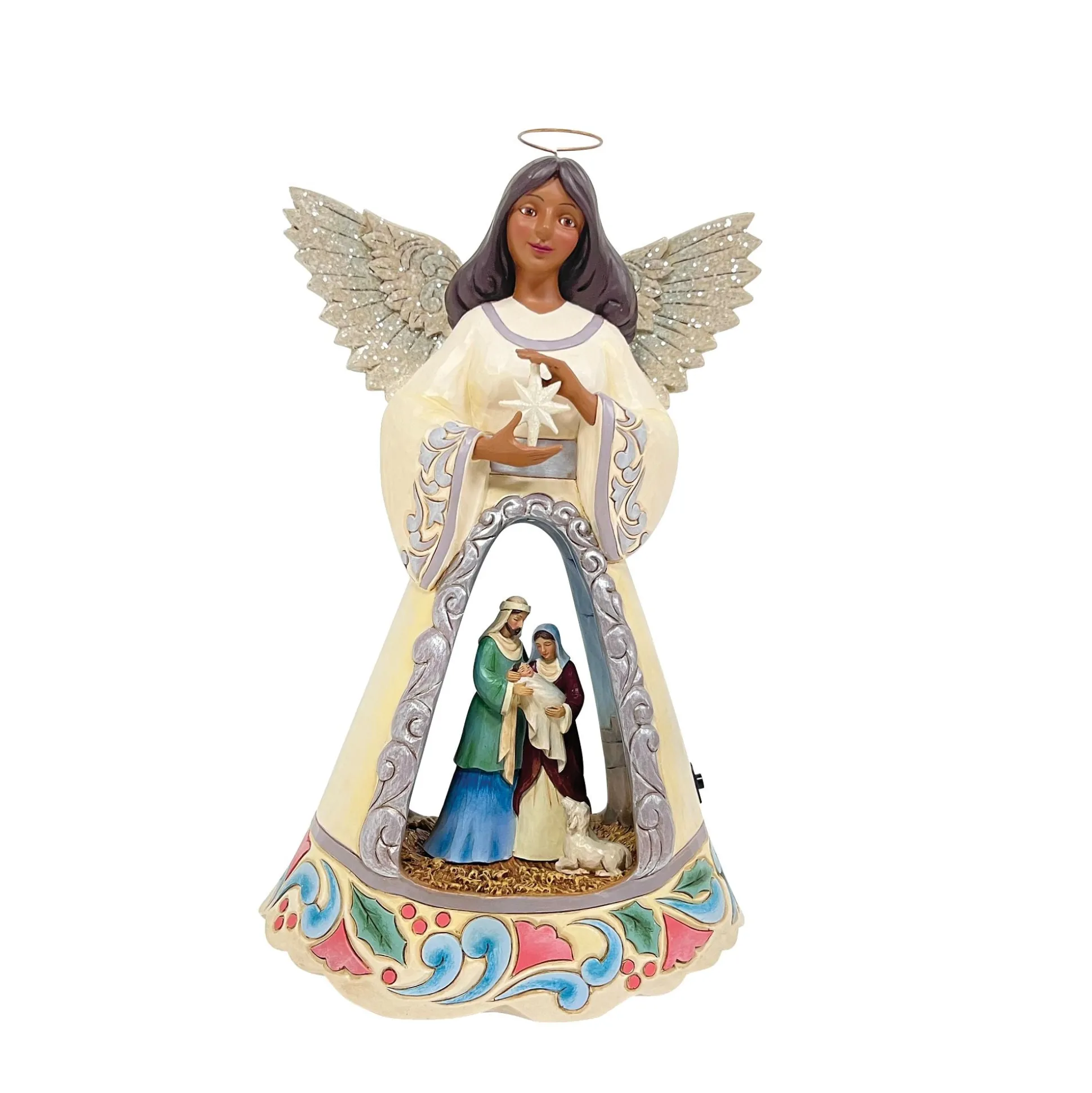 Shop Enesco Gift LED Nativity Angel with Open S