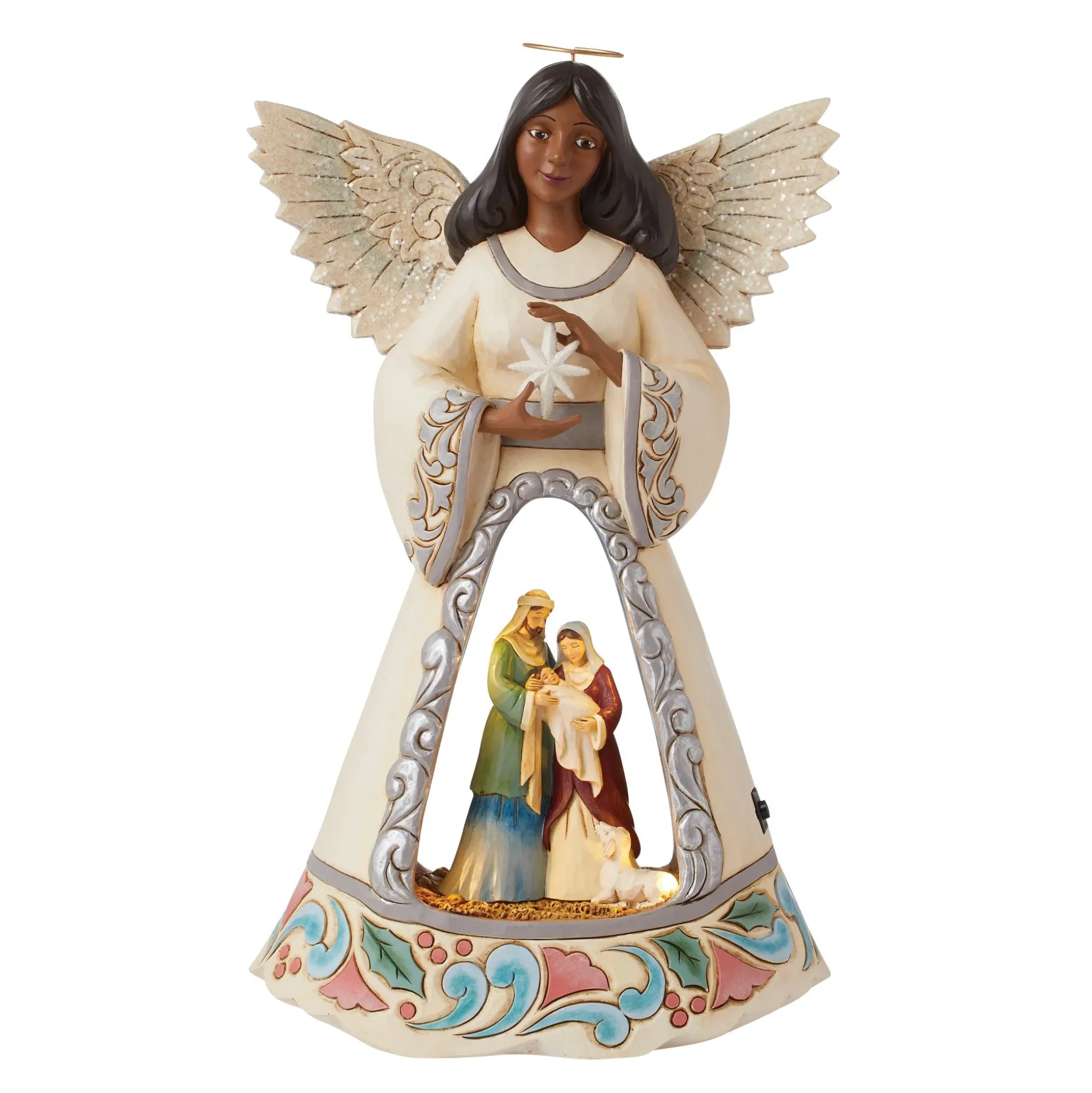 Shop Enesco Gift LED Nativity Angel with Open S