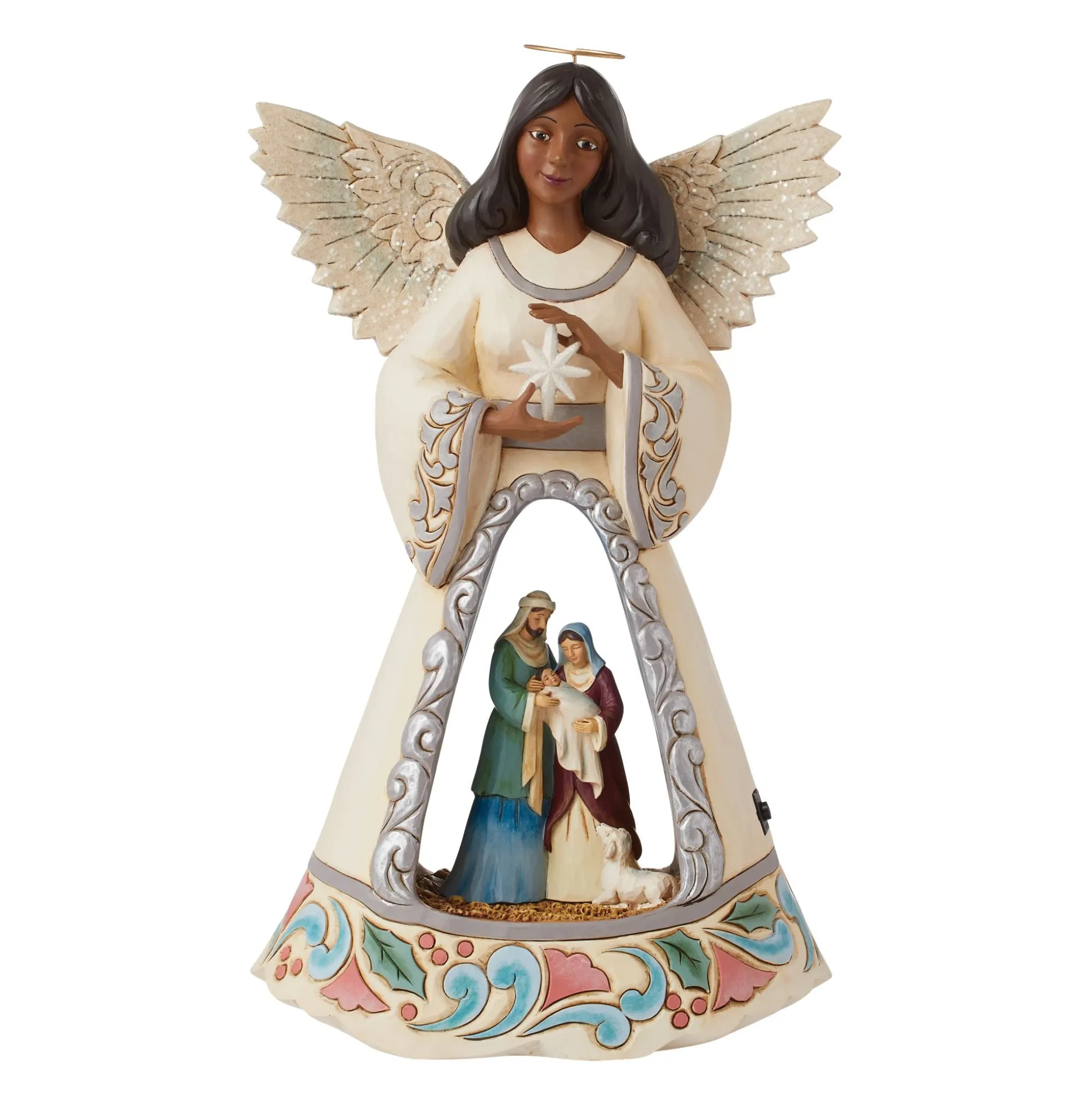 Shop Enesco Gift LED Nativity Angel with Open S