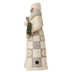 Clearance Enesco Gift LED Santa Open Scene with Anim