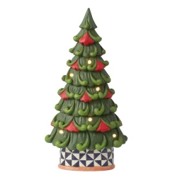 Cheap Enesco Gift LED Tree Windmill Pattern Base