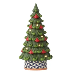 Cheap Enesco Gift LED Tree Windmill Pattern Base