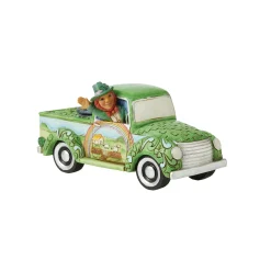 Discount Enesco Gift Leprechaun in Green Truck