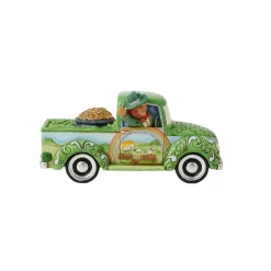 Discount Enesco Gift Leprechaun in Green Truck