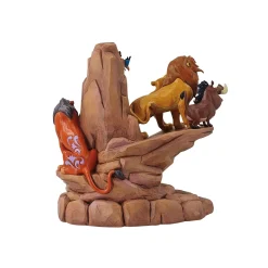 Cheap Enesco Gift Lion King Carved in Stone