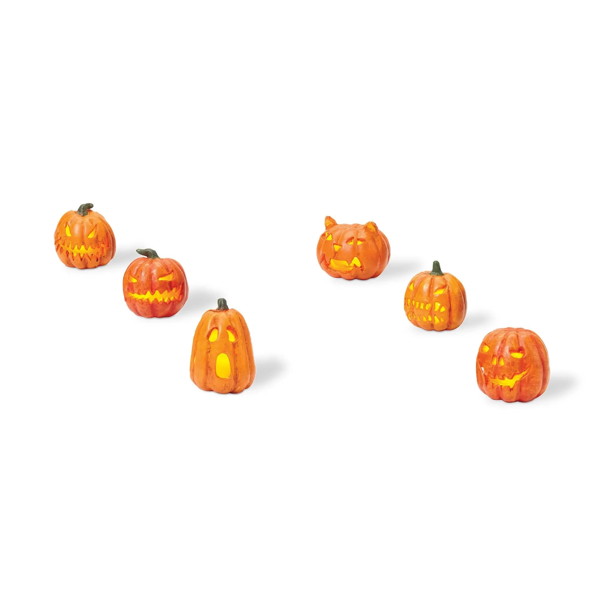 Store Department 56 Lit Jack-O-Lanterns