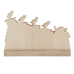 Store Department 56 Lit Rudolph Sleigh Decor