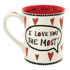 Cheap Enesco Gift Love You Most Mug