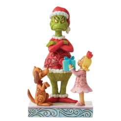 Discount Enesco Gift Max,Cindy Giving Gift toGrinch
