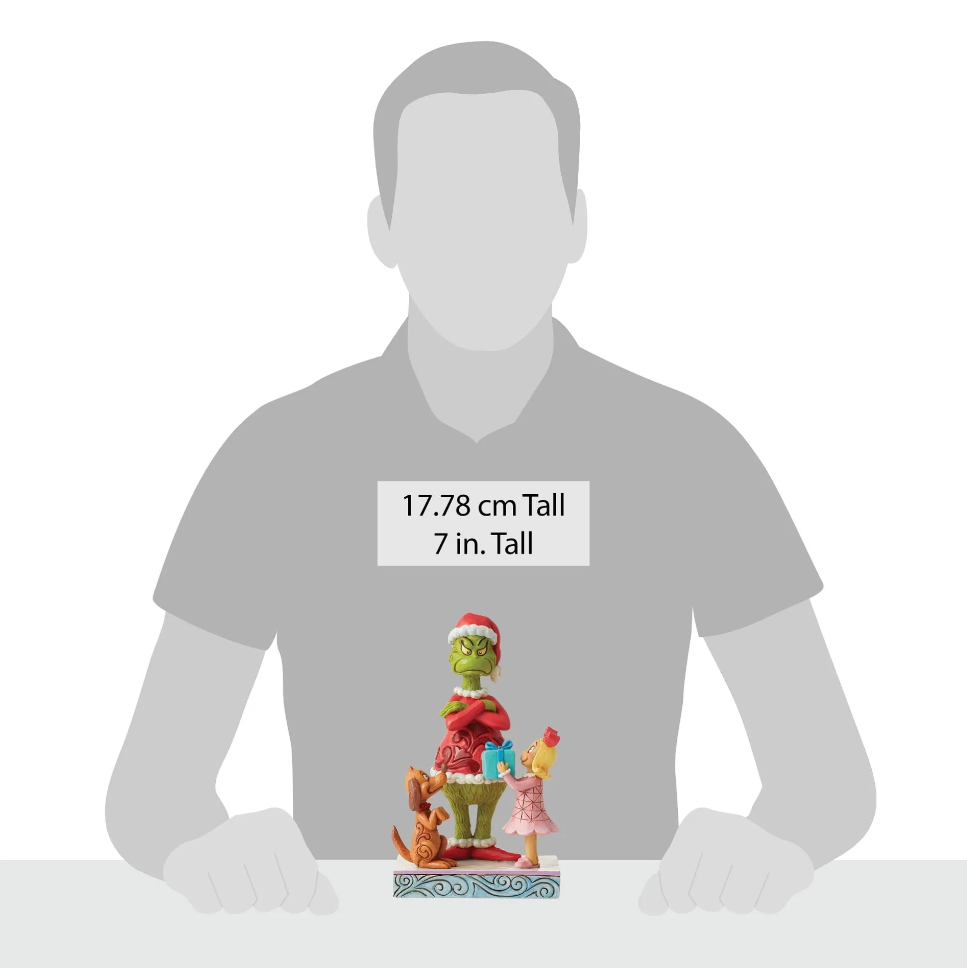 Discount Enesco Gift Max,Cindy Giving Gift toGrinch