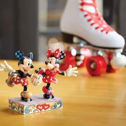 Outlet Enesco Gift Mickey & Minnie Roller Skating