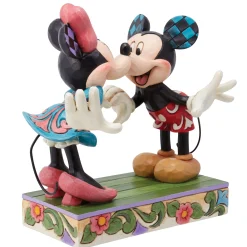 Hot Enesco Gift Mickey & Minnie w/ Heart Hands