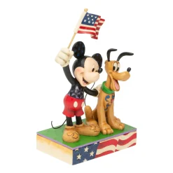 Flash Sale Enesco Gift Mickey and Pluto Patriotic