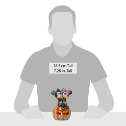 Shop Enesco Gift Mickey&Minnie Scared Skeletons