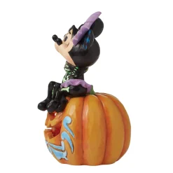 Shop Enesco Gift Mickey&Minnie Scared Skeletons