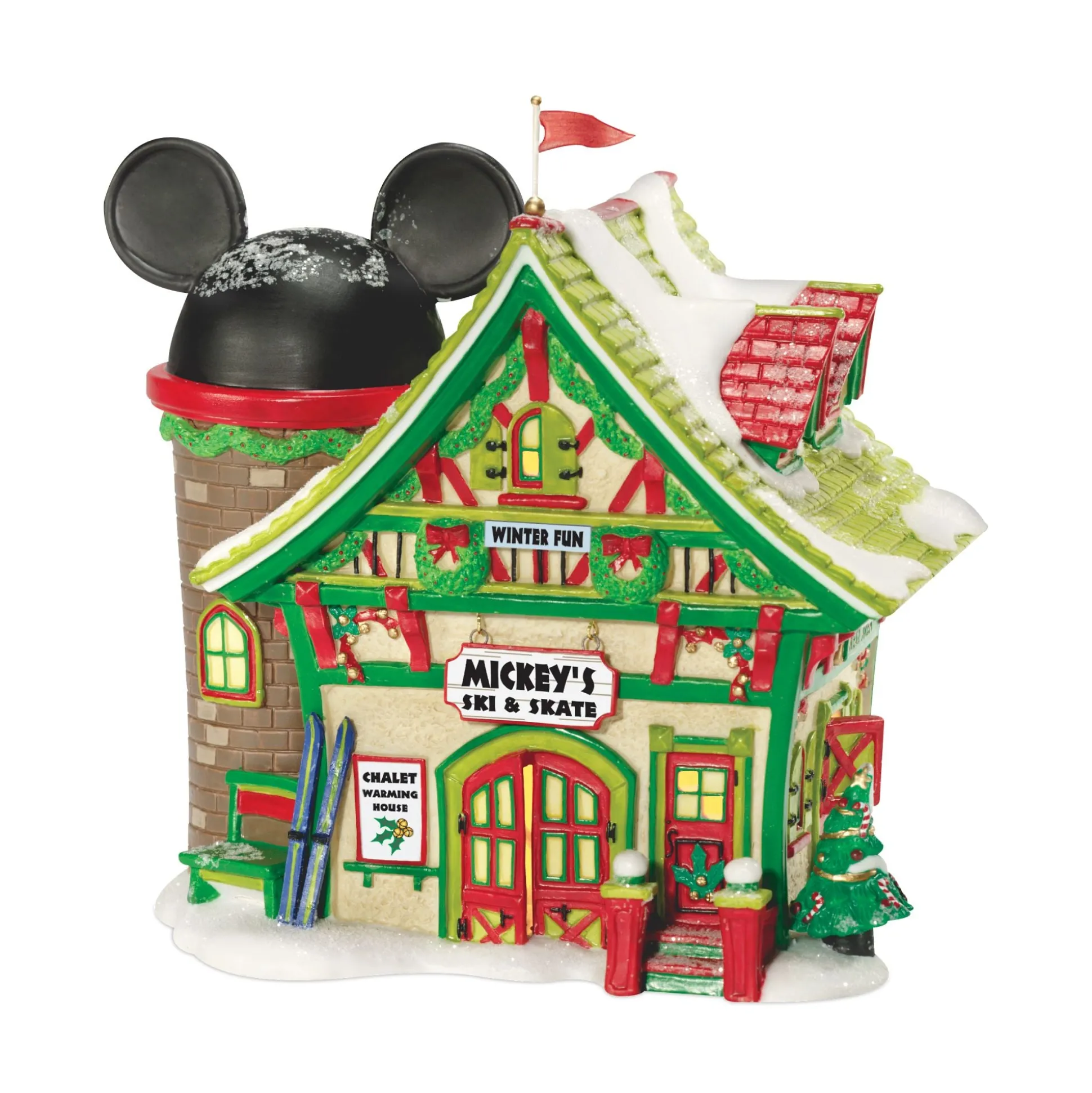 Discount Department 56 Mickey's Ski And Skate