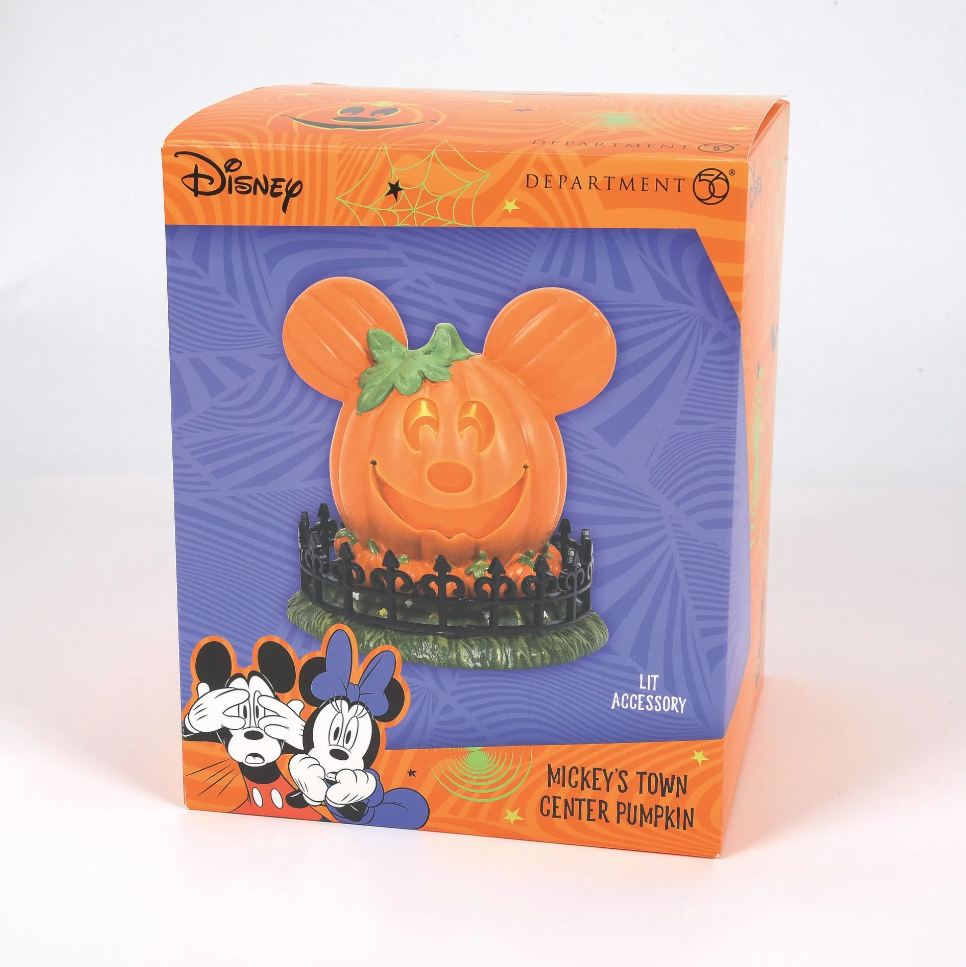 Best Sale Department 56 Mickey's Town Center Pumpkin