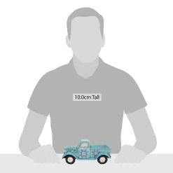 Shop Enesco Gift Mini Blue Pickup Truck