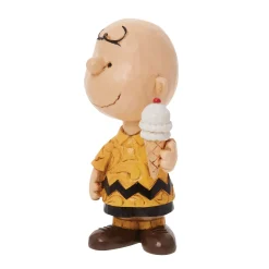 Clearance Enesco Gift Mini Charlie Brown with Ice Cr