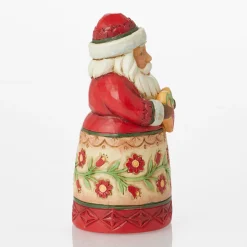 Sale Enesco Gift Mini Santa Holding Heart