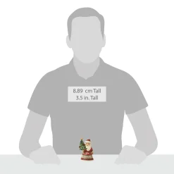 Fashion Enesco Gift Mini Santa Holding Tree