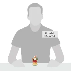Best Sale Enesco Gift Mini Santa with Puffy Coat Fig