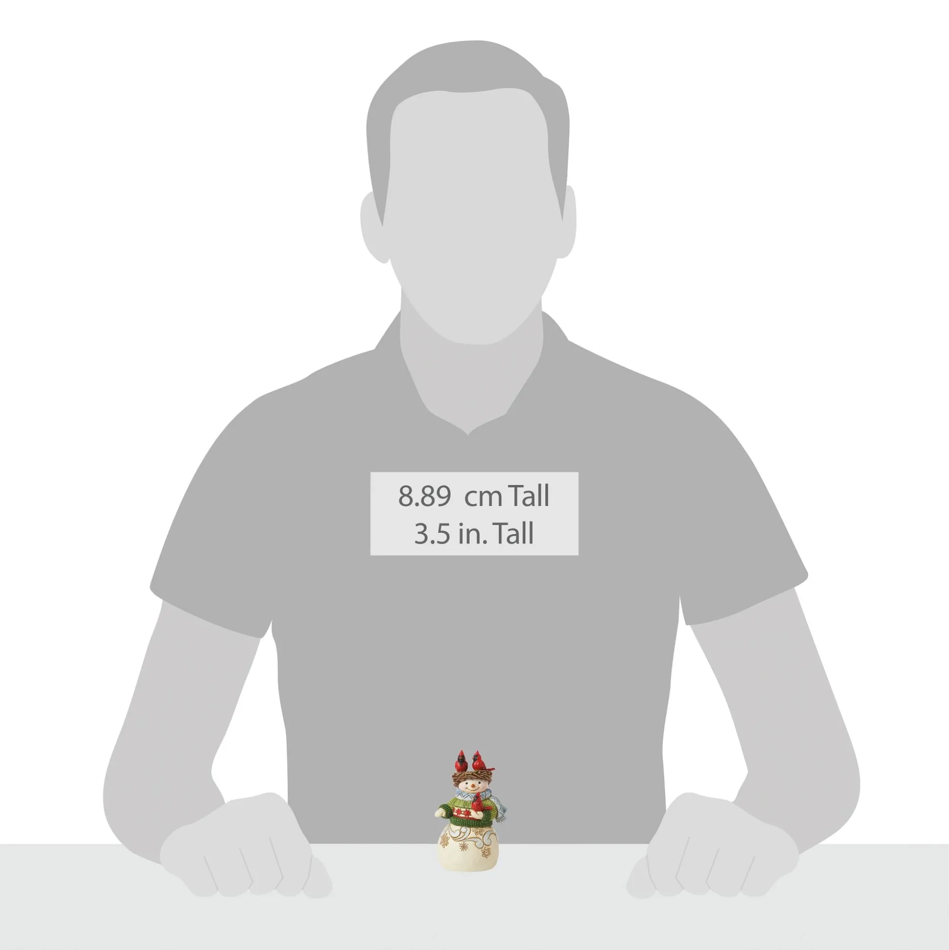 Online Enesco Gift Mini Snowman with Nest on Head