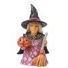 Discount Enesco Gift Mini Witch Holding Pumpkin