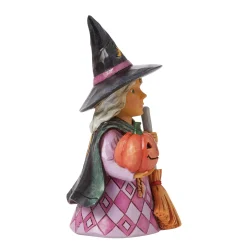 Discount Enesco Gift Mini Witch Holding Pumpkin