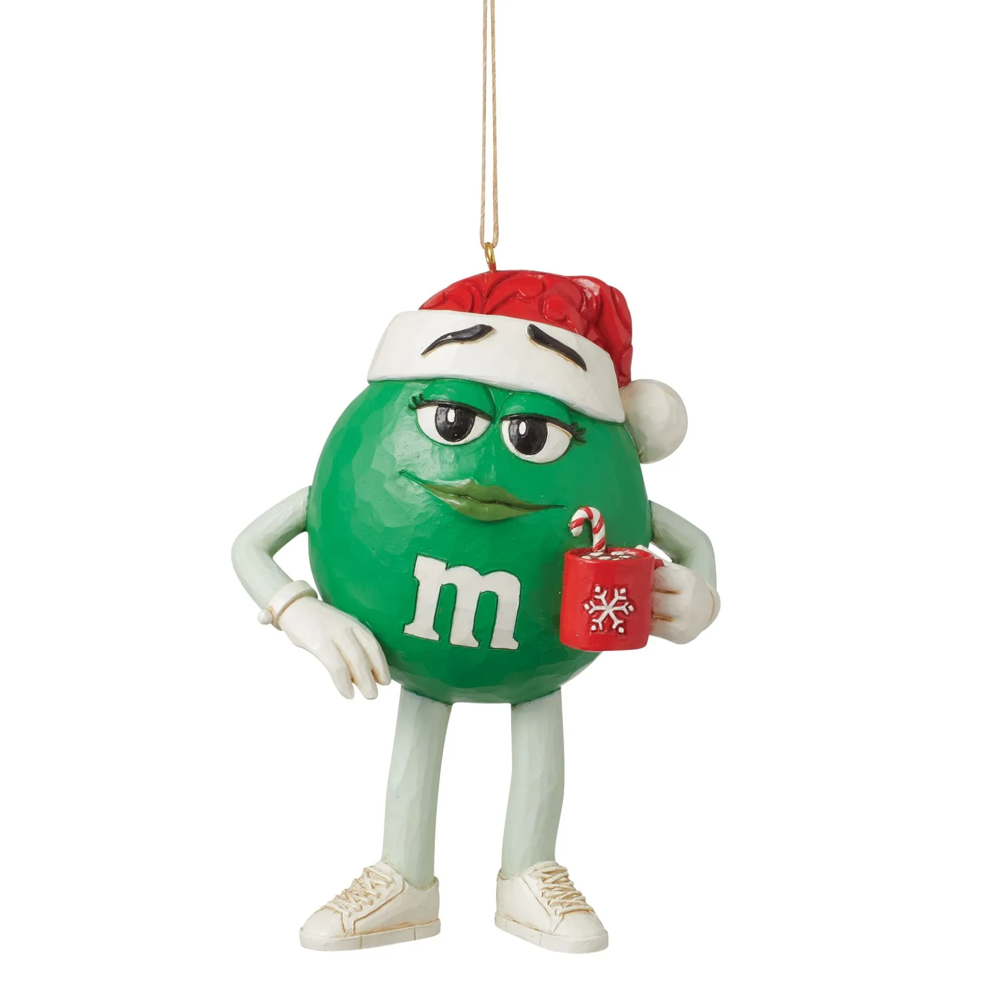 Store Enesco Gift M&M'S Green Charact in Hat H/O