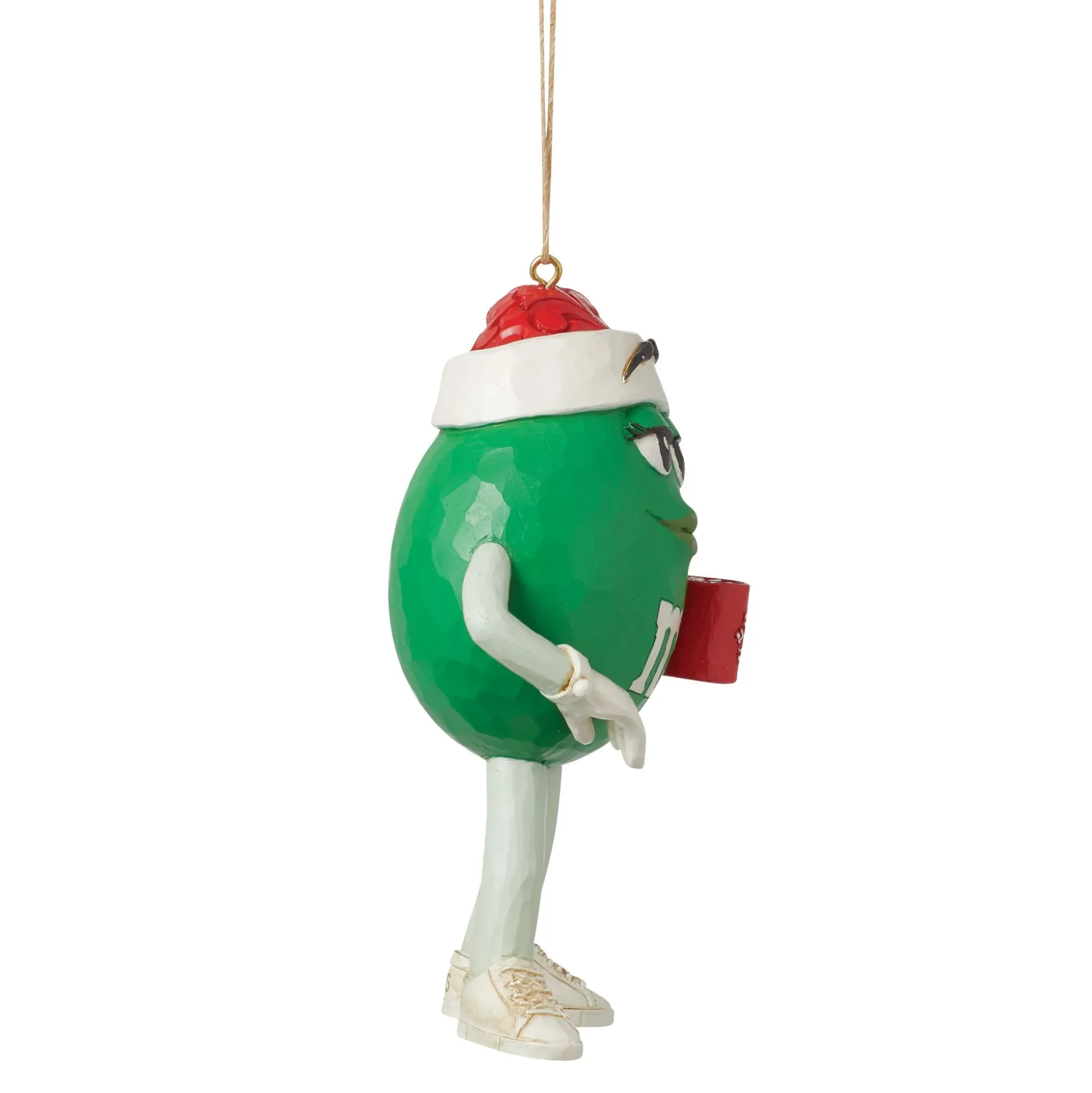 Store Enesco Gift M&M'S Green Charact in Hat H/O