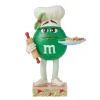 Hot Enesco Gift M&M'S Green Charact w/ Cookies