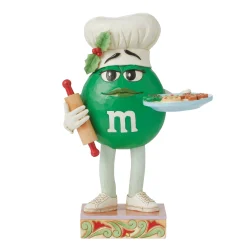 Hot Enesco Gift M&M'S Green Charact w/ Cookies