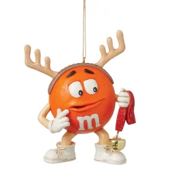 New Enesco Gift M&M'S Orange Charact H/O