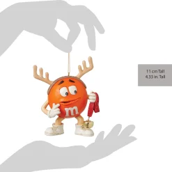 New Enesco Gift M&M'S Orange Charact H/O