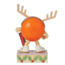 New Enesco Gift M&M'S Orange Charact Reindeer