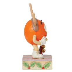 New Enesco Gift M&M'S Orange Charact Reindeer