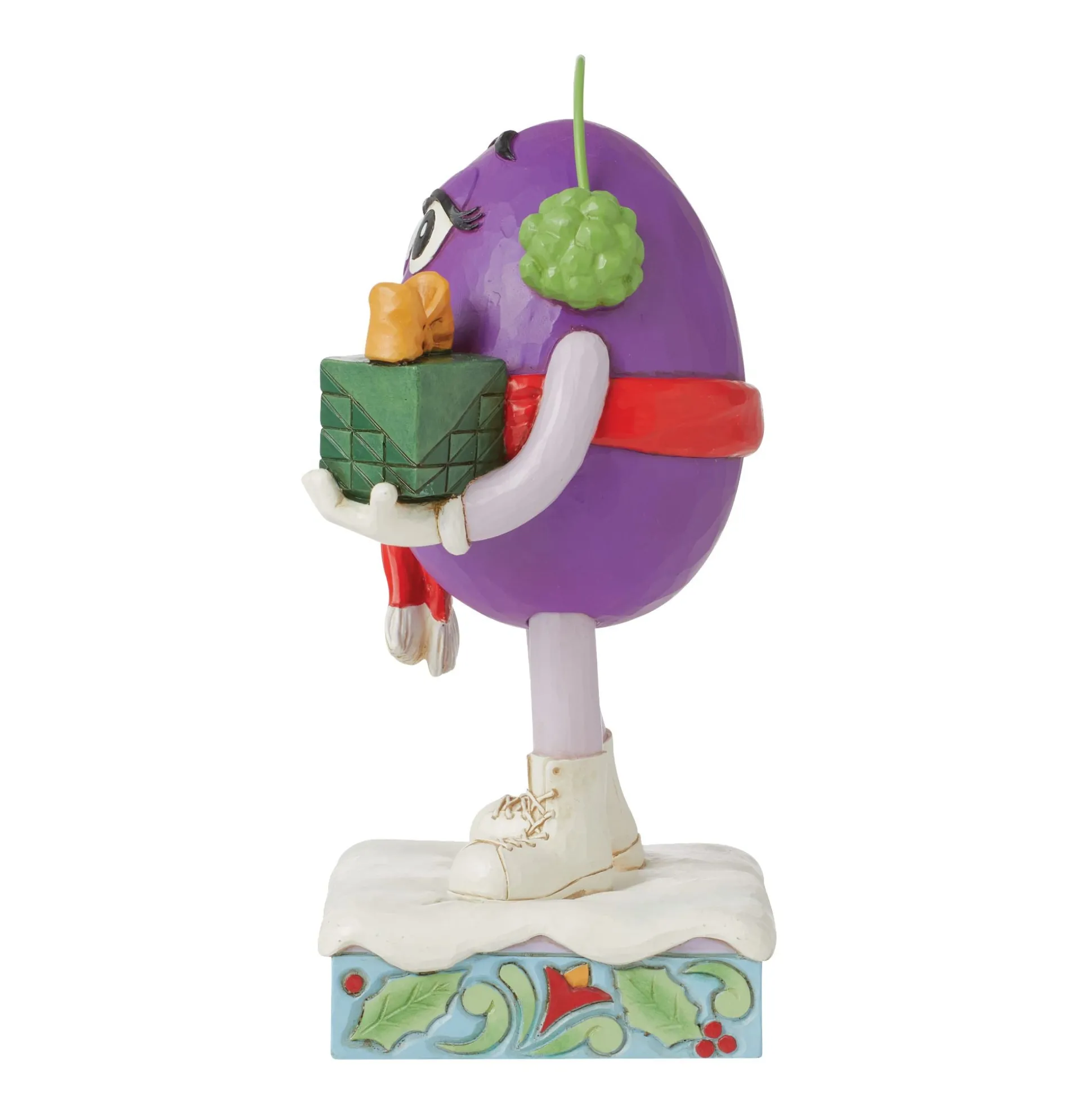 Best Enesco Gift M&M'S Purple Charact w/ Gift