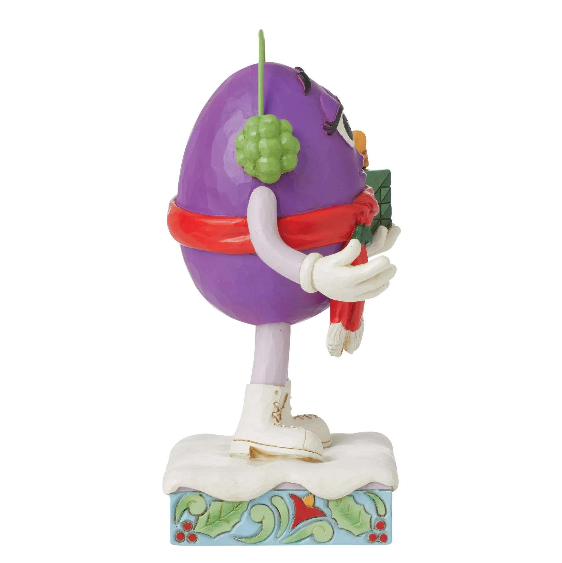 Best Enesco Gift M&M'S Purple Charact w/ Gift