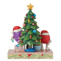 Cheap Enesco Gift M&M'S Purple/Red Charact Tree