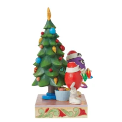 Cheap Enesco Gift M&M'S Purple/Red Charact Tree