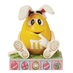 Online Enesco Gift M&M'S Yellow Charact Bnny Ears