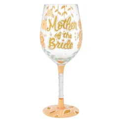 Best Sale Enesco Gift Mother of the Bride Wine Glass