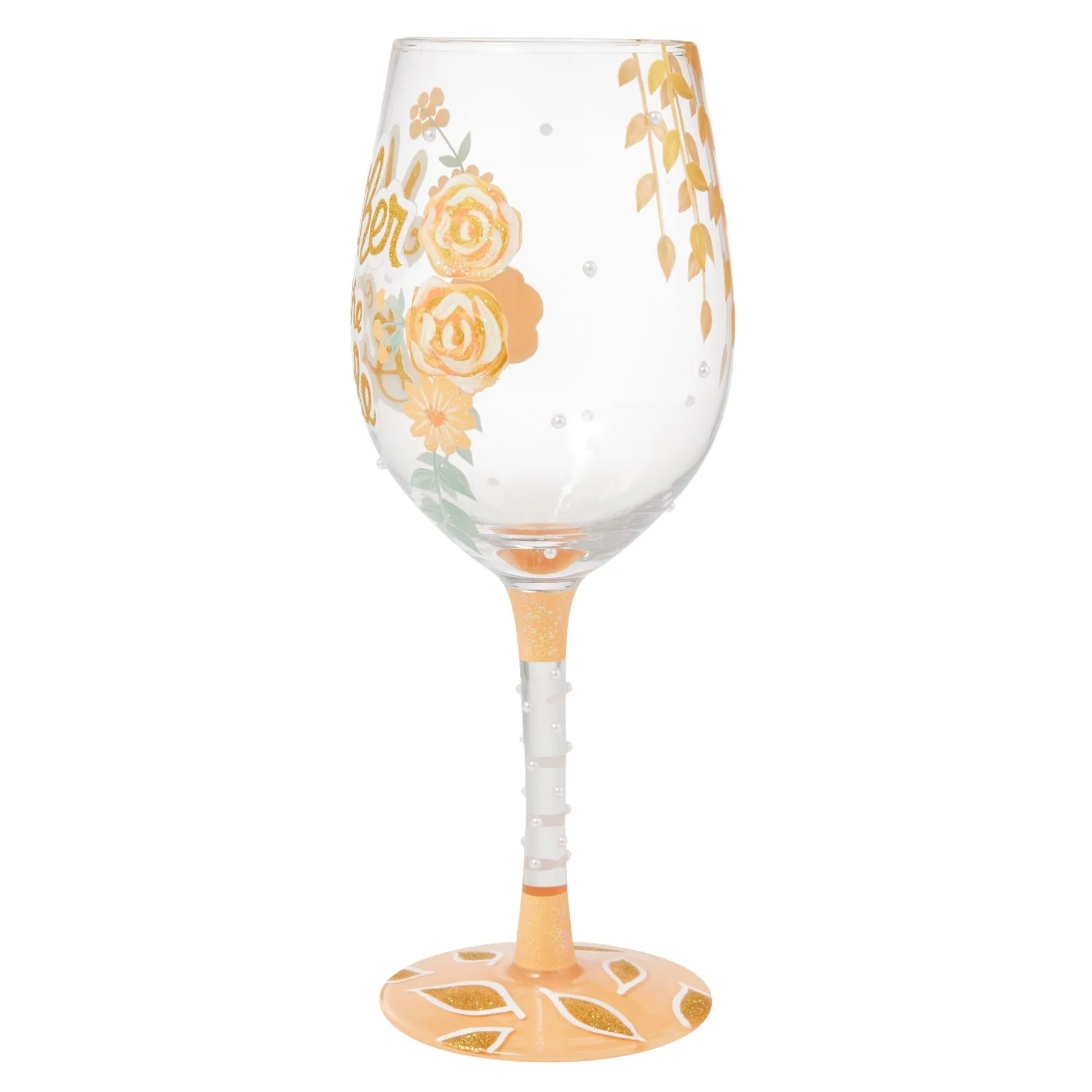 Best Sale Enesco Gift Mother of the Bride Wine Glass