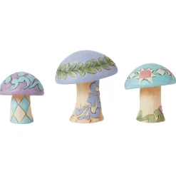 Clearance Enesco Gift Mushrooms Set of 3 Figurines
