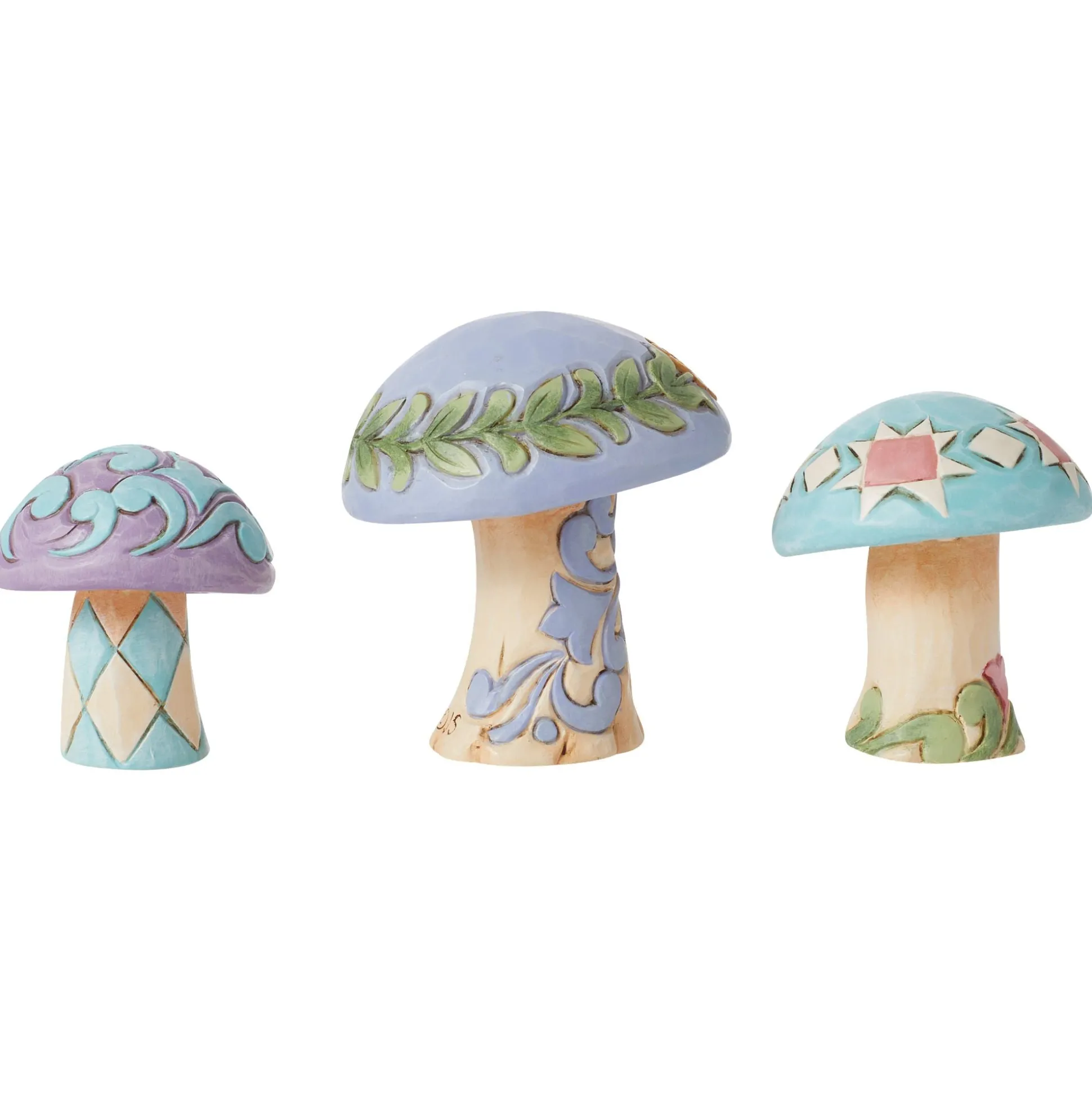 Clearance Enesco Gift Mushrooms Set of 3 Figurines